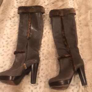 Tory Burch Leather Boots